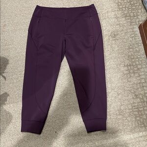 Athleta maroon/purple Rainier Jogger